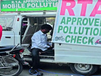 Mobile pollution checks turn into a farce
