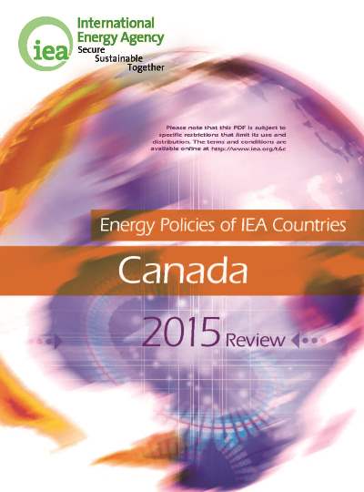 Energy policies of IEA countries: Canada 2015 review