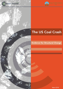  The US coal crash: evidence for structural change