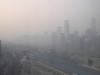 No Shanghai in sight, just Beijing smog