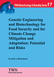 Genetic engineering and biotechnology for food security and for climate change mitigation and adaptation: potential and risks