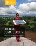 Building climate equity: creating a new approach from the ground up