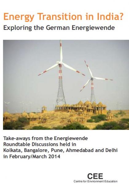 Energy transition in India?: exploring the German energiewende