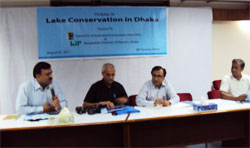CSE training report on Towards Lake Conservation, Dhaka, Bangladesh, 7 August, 2011