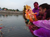 Greens step up campaign as Ganesh festival draws close