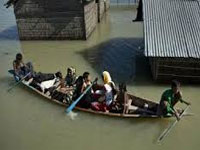 Fresh flood submerges 50 villages