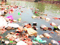 Plant on anvil to recycle Yamuna’s puja waste