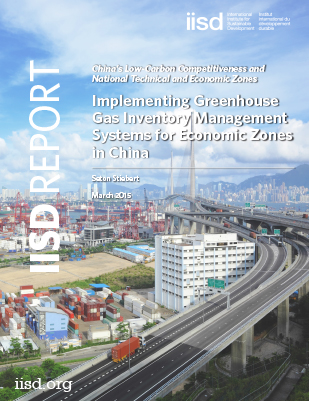 Implementing greenhouse gas inventory management systems for economic zones in China