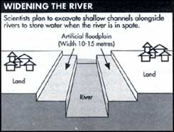 Model flood control