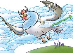 Migratory birds fly flu free