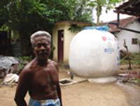 Rainwater harvesting aids tsunami hit Sri Lankan villages