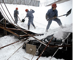 Extreme cold conditions in China throw life out of gear  