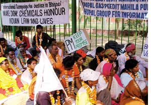 Bhopal gas survivors  Delhi march delivers little  
