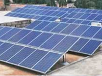 Solar panels at housing societies in Delhi